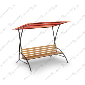 Скамейка с навесом